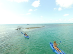 Belize kayakers